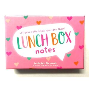 Eccolo World Traveler Lunch Box Notes Includes 24 Cards